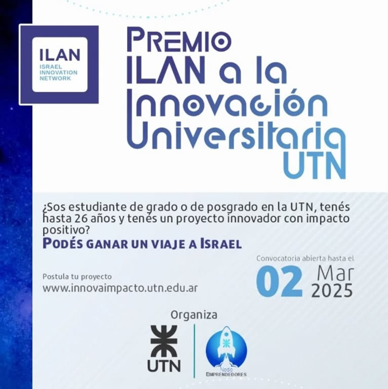 Premio Ilan a la Innovación Universitaria UTN